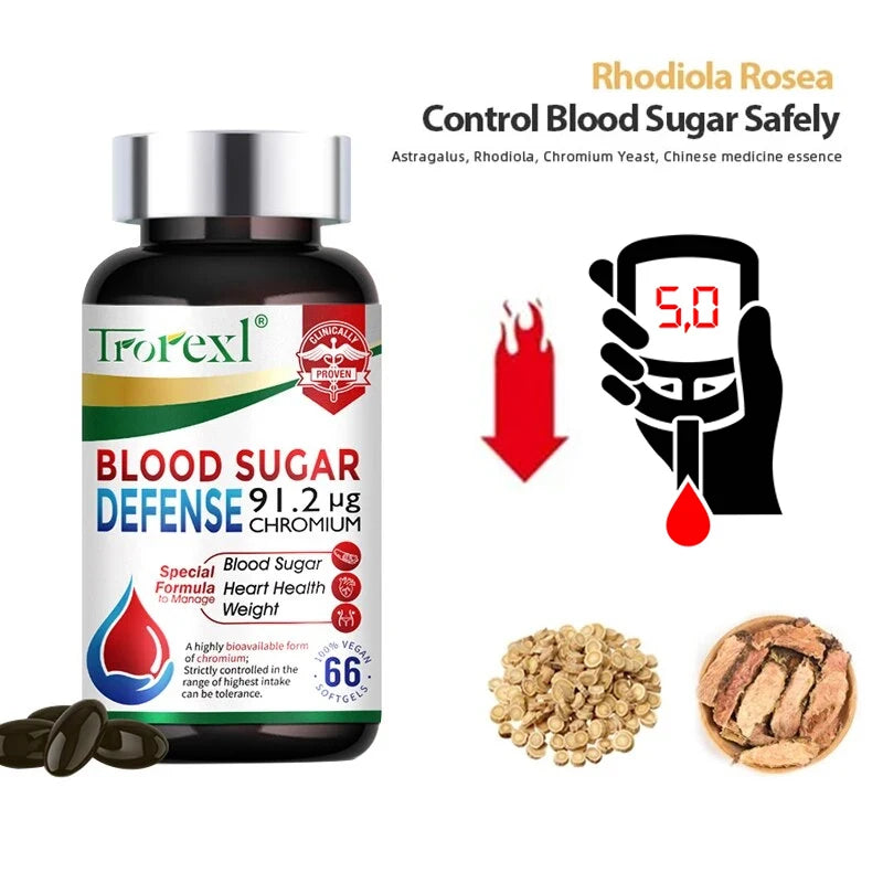 The Sugar Shield – Blood Sugar Defense & Cardiovascular Support Capsules