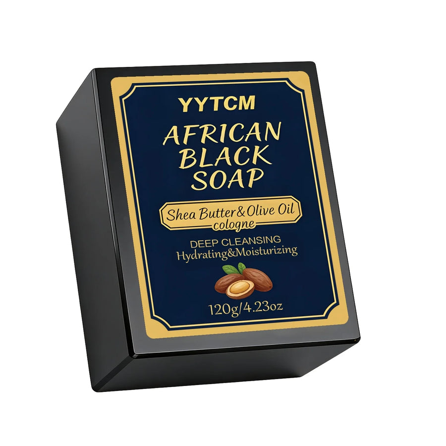 The African Remedy – Bamboo Charcoal & Shea Butter Soap (120g)