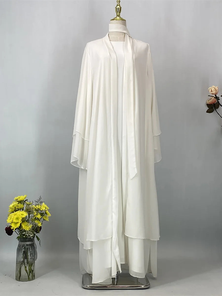 Ramadan Chiffon – The Open Abaya for the Muslim Woman in America