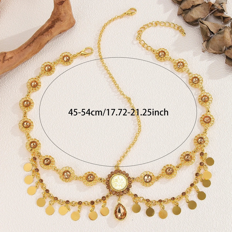Gold of the Maharaja – Indo-Arabic Bridal Head Chain for the Muslim Woman in America