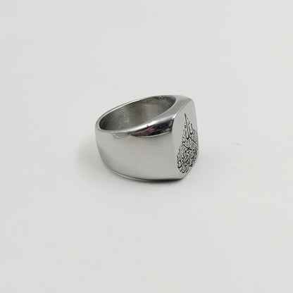 Arabic fashion ring man ramadan gift islamic accessories turkish jewelry on hand
