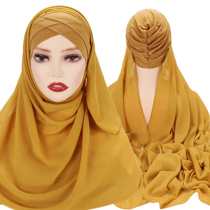 The Chiffon Hijab Set – Grace, Comfort, and Faith in Every Fold