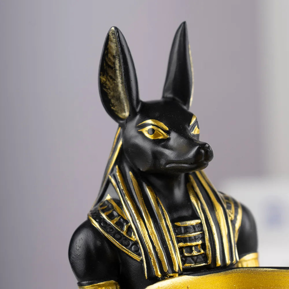 Anubis Guardian of Scales Resin Statue – Egyptian God Collectible Figurine