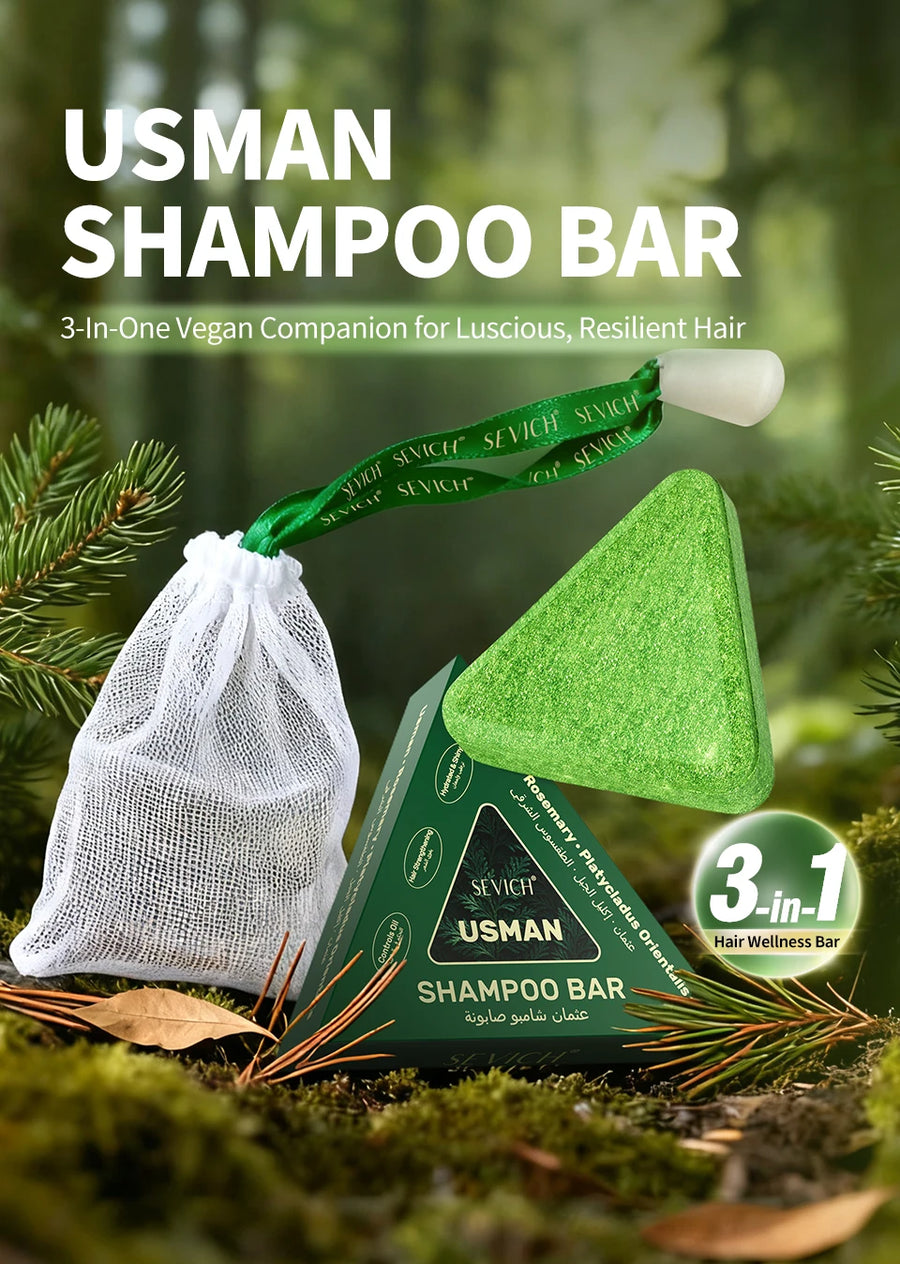 The Usman Herb – Solid Shampoo Bar for Hair Growth & Strength