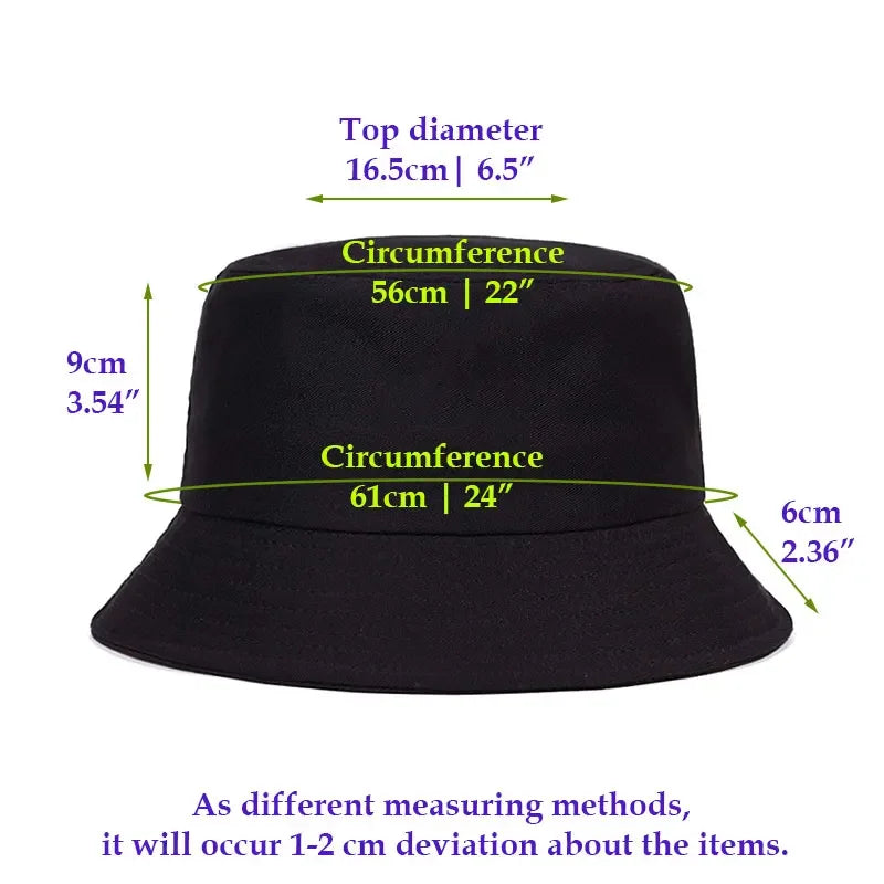 Palestine Arabic Calligraphy Name with Palestinian Flag Map Bucket Hat Men Outdoor Summer Panama Fisherman Unisex Reversible Bob