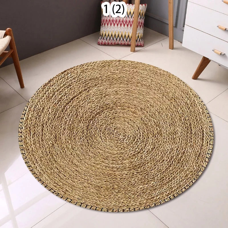 The Welcome Circle – Bohemian Circular Entrance Floor Mat