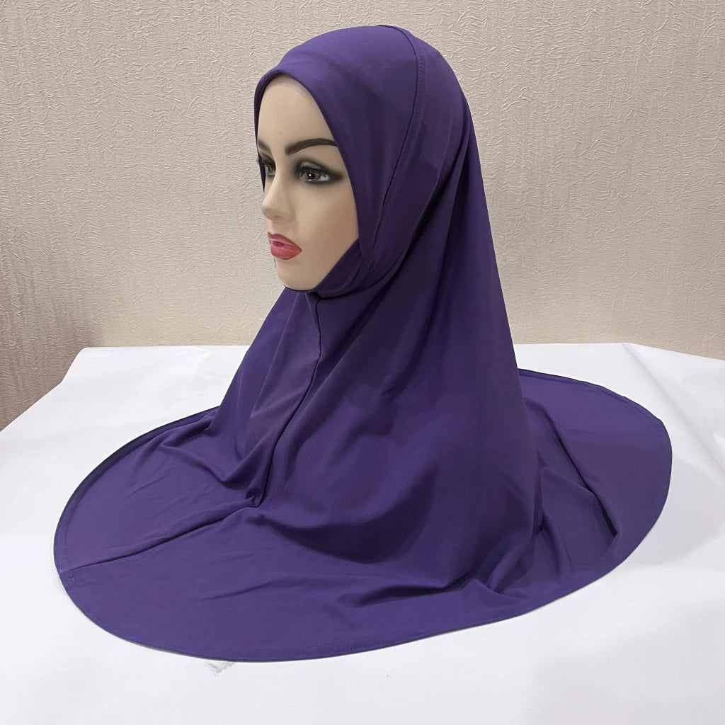 The Amira Pull-On Hijab – Full Coverage, Effortless Modesty