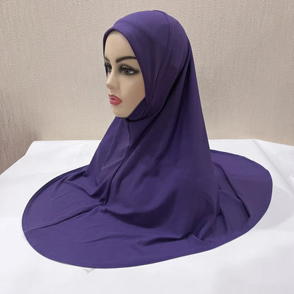 The Amira Pull-On Hijab – Full Coverage, Effortless Modesty