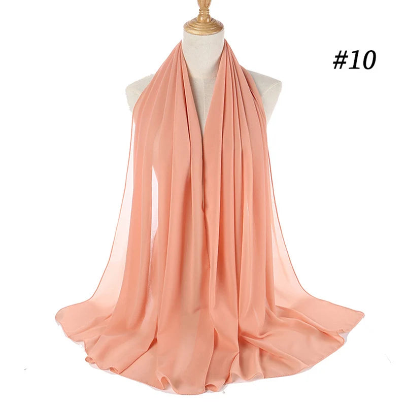 The Bubble Chiffon Hijab – Light as Air, Bold in Style