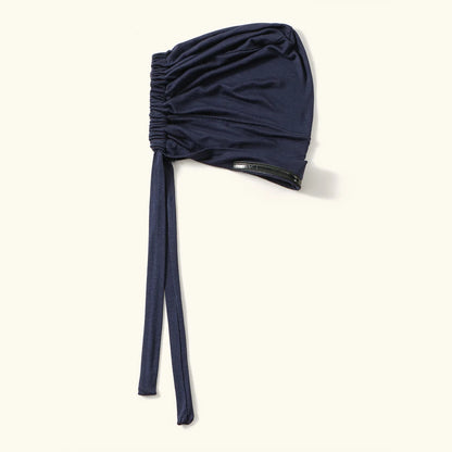 New Muslim Women Non-Slip Hijab Caps Undercap Solid Color Elastic Band Beanie Hat Adjustable Bonnet Hat Inner Cap Bandana Turban