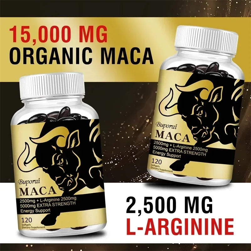 Maca Root Supplement - support Endurance, Relieve Fatigue and Promote Muscle Growth