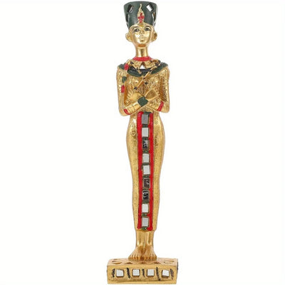 Mini Egyptian Pharaoh & Anubis Set – Resin Collectible Figurines