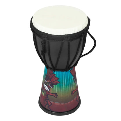 African Drum Handheld Children's Drum Gifts Portable Snare  Drum Cavity Orff Percussion Musical Instruments