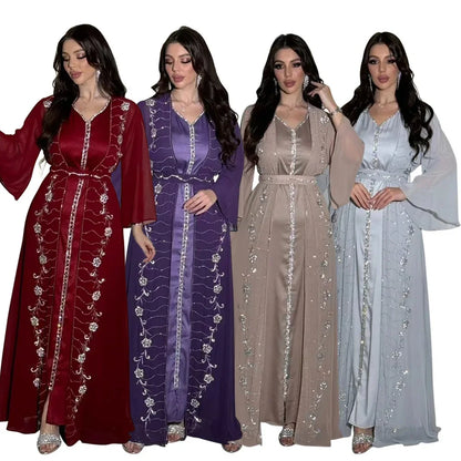 Eid Elegance – 2 Piece Kaftan Set for the Arab Woman in America