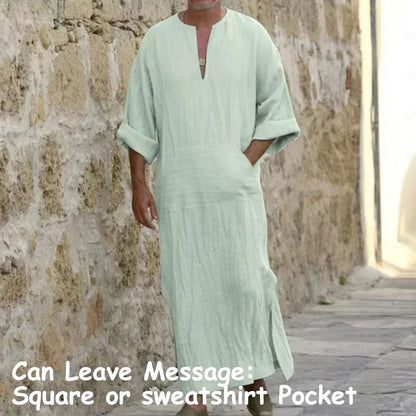 Short Sleeve Solid Color Men Muslim Islamic Kaftan Robe Jubba Thobe Kaftan Muslim Robe Casual Dubai Saudi Arabia Abaya Robes 5XL