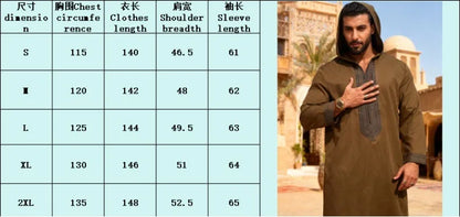Long Robe Men Jubba Thobe Gown Embroidery Abayas Hooded Middle East Muslim Solid Modest Morocco Dubai Spliced Spring Casuak