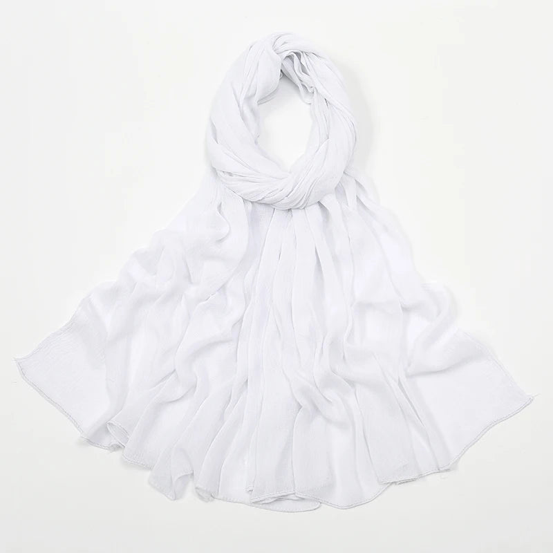 The Crinkle Rayon Hijab – Effortless Elegance, All-Day Comfort