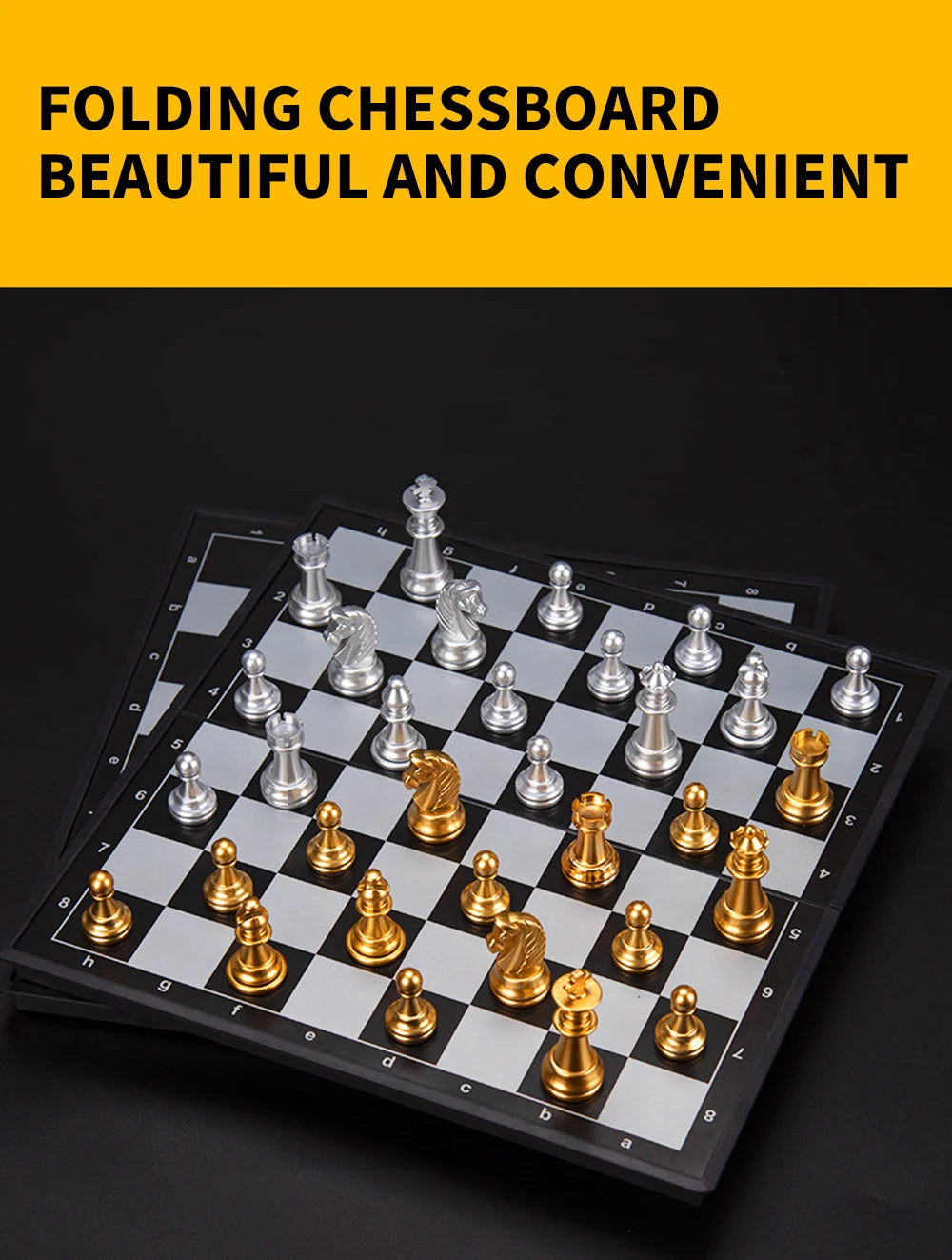 Portable Special Magnetic Chess Backgammon Checkers Set Big Board Draughts Entertainment Christmas Travel Games Aldult Kids Gift