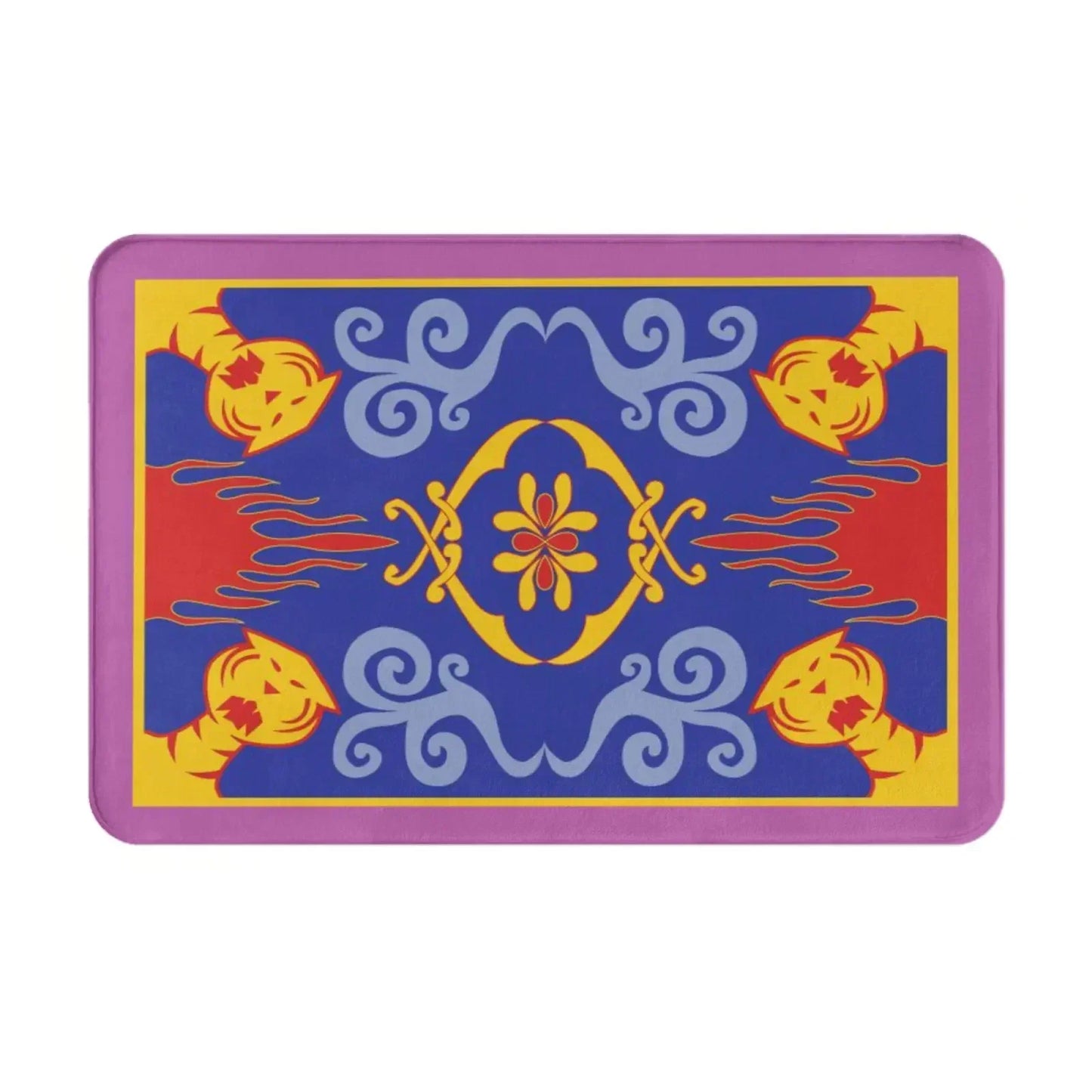 Aladdin Pattern Door Mat Non Slip Living Room Carpet Washable Bedroom Kitchen Hallway Home Decoration Sofa Table Area Rugs