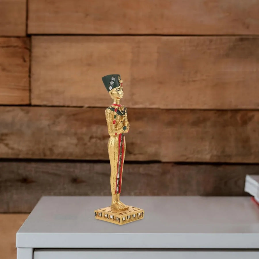 Mini Egyptian Pharaoh & Anubis Set – Resin Collectible Figurines