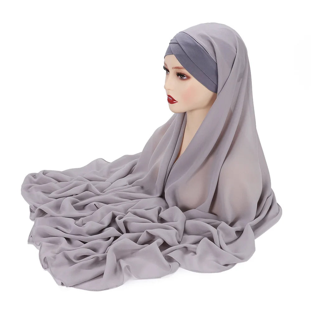 The Chiffon Hijab Set – Grace, Comfort, and Faith in Every Fold