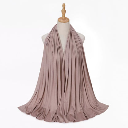 The Mercerized Cotton Jersey Hijab – Softness, Style, and Full Coverage