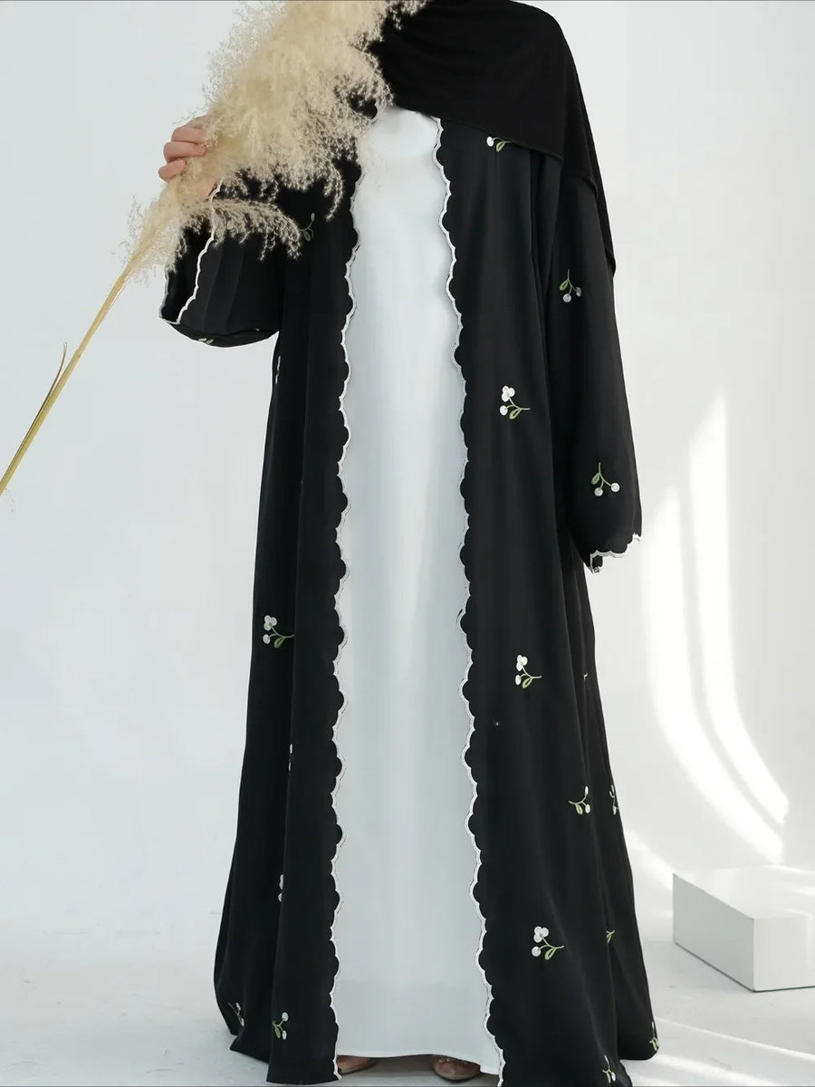 Eid Embroidered – The Cardigan Abaya for the Muslim Woman in America