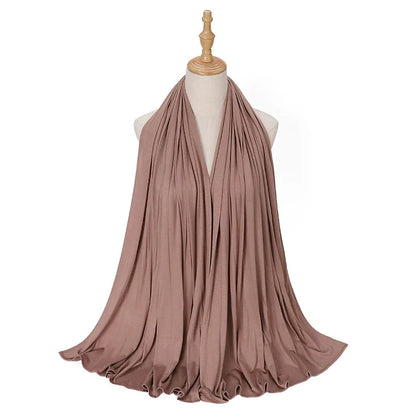 The Mercerized Cotton Jersey Hijab – Softness, Style, and Full Coverage