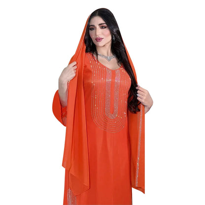 The Diamond – Off-Shoulder Kaftan for the Muslim Woman in America