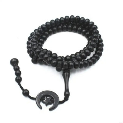G7NC Tasbih Prayer Beads Wrap Bracelets Tasbih Prayer 99 Worry Beads Misbaha Beads