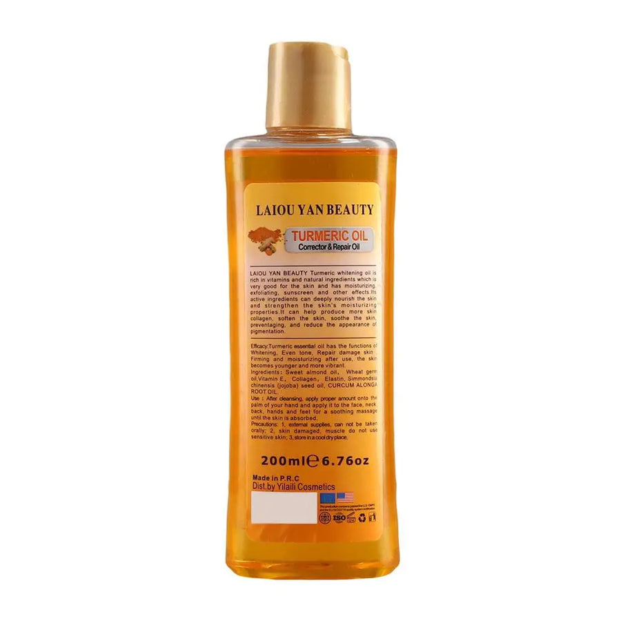 The Golden Serum – Turmeric & Ginger Deep Hydration Face Oil (200ml)