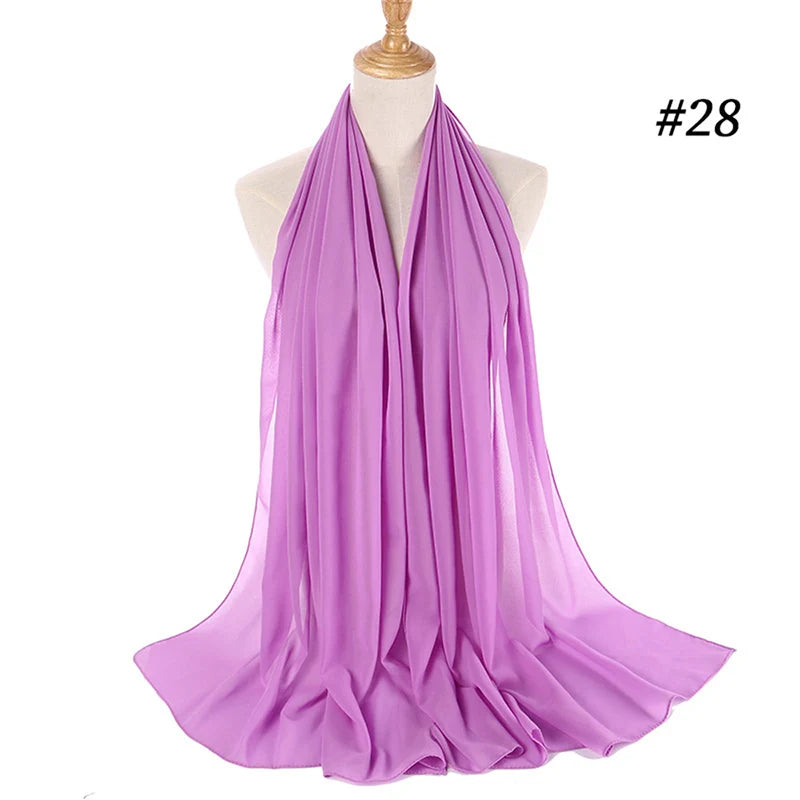 The Bubble Chiffon Hijab – Light as Air, Bold in Style