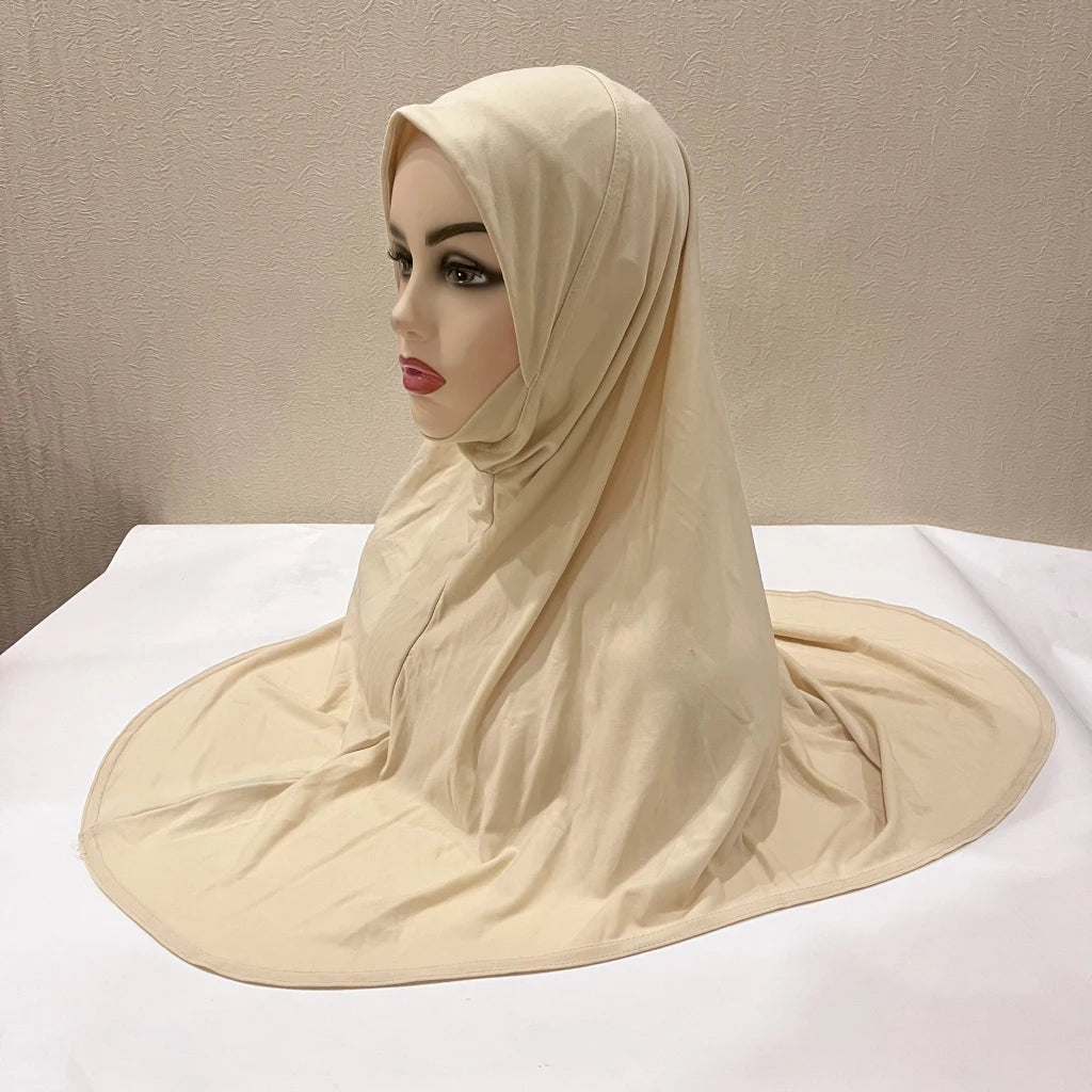 The Amira Pull-On Hijab – Full Coverage, Effortless Modesty