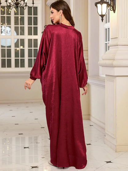 The Plus Size Moroccan Cover-Up – Embroidered Kaftan for the Arab Woman in America