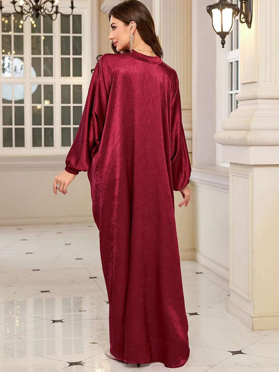 The Plus Size Moroccan Cover-Up – Embroidered Kaftan for the Arab Woman in America
