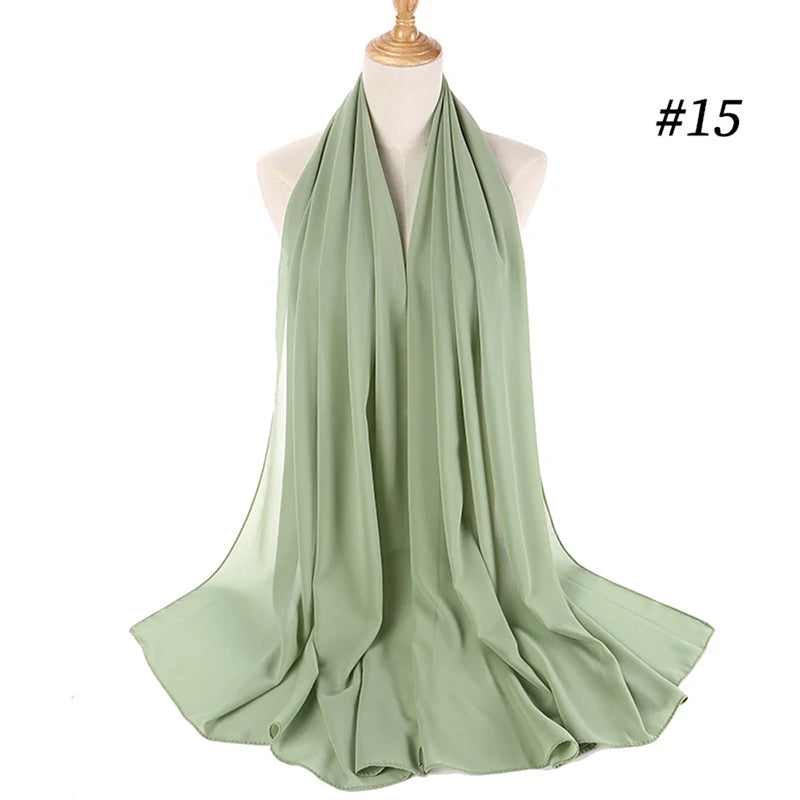The Bubble Chiffon Hijab – Light as Air, Bold in Style
