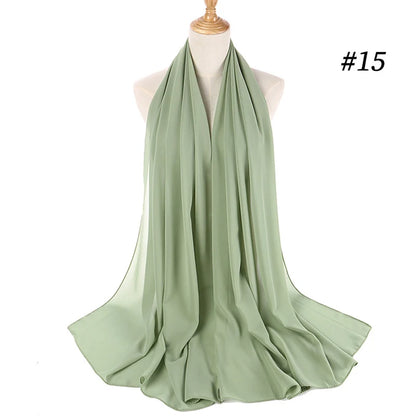 The Bubble Chiffon Hijab – Light as Air, Bold in Style
