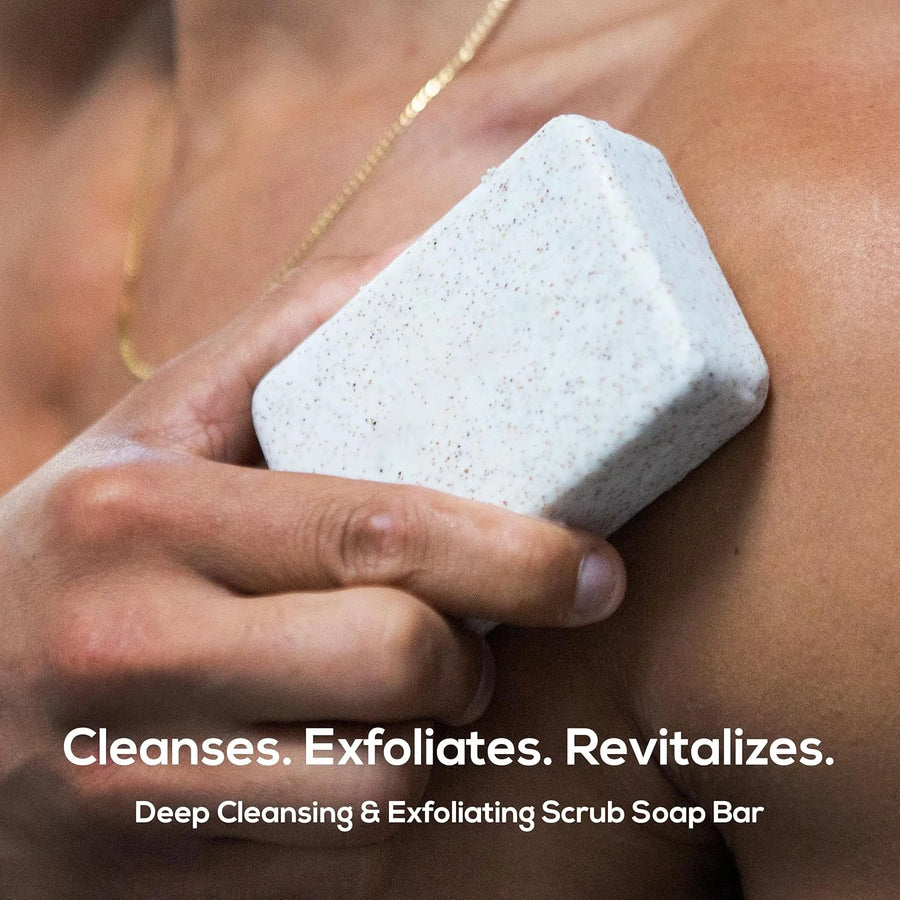 The Matte Bar – Shea Butter & Olive Oil Exfoliating Soap (200g)