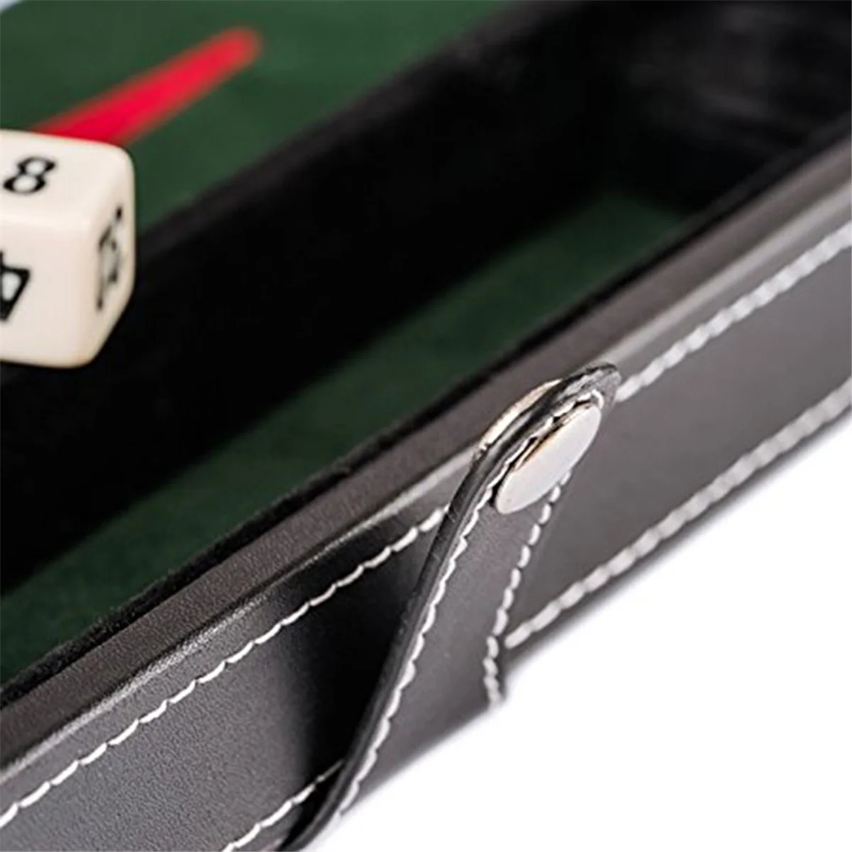 Lo-ok Classic Board Game with Leather Case Folding Board,Gift Package,Portable Travel Strategy Backgammon Game Set for Adults