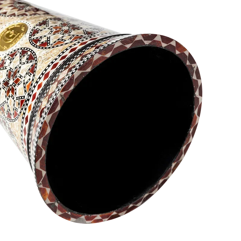 Middle Eastern drum Darbuka Arabic drum Handclapped percussion instruments Made in Egypt 8 Inch Aluminum