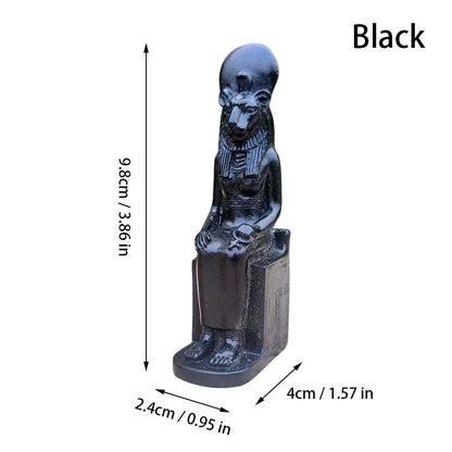 Ra Sun God Resin Statue – Pharaoh, Pyramid & Sphinx Egyptian Ornament