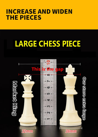 Portable Special Magnetic Chess Backgammon Checkers Set Big Board Draughts Entertainment Christmas Travel Games Aldult Kids Gift