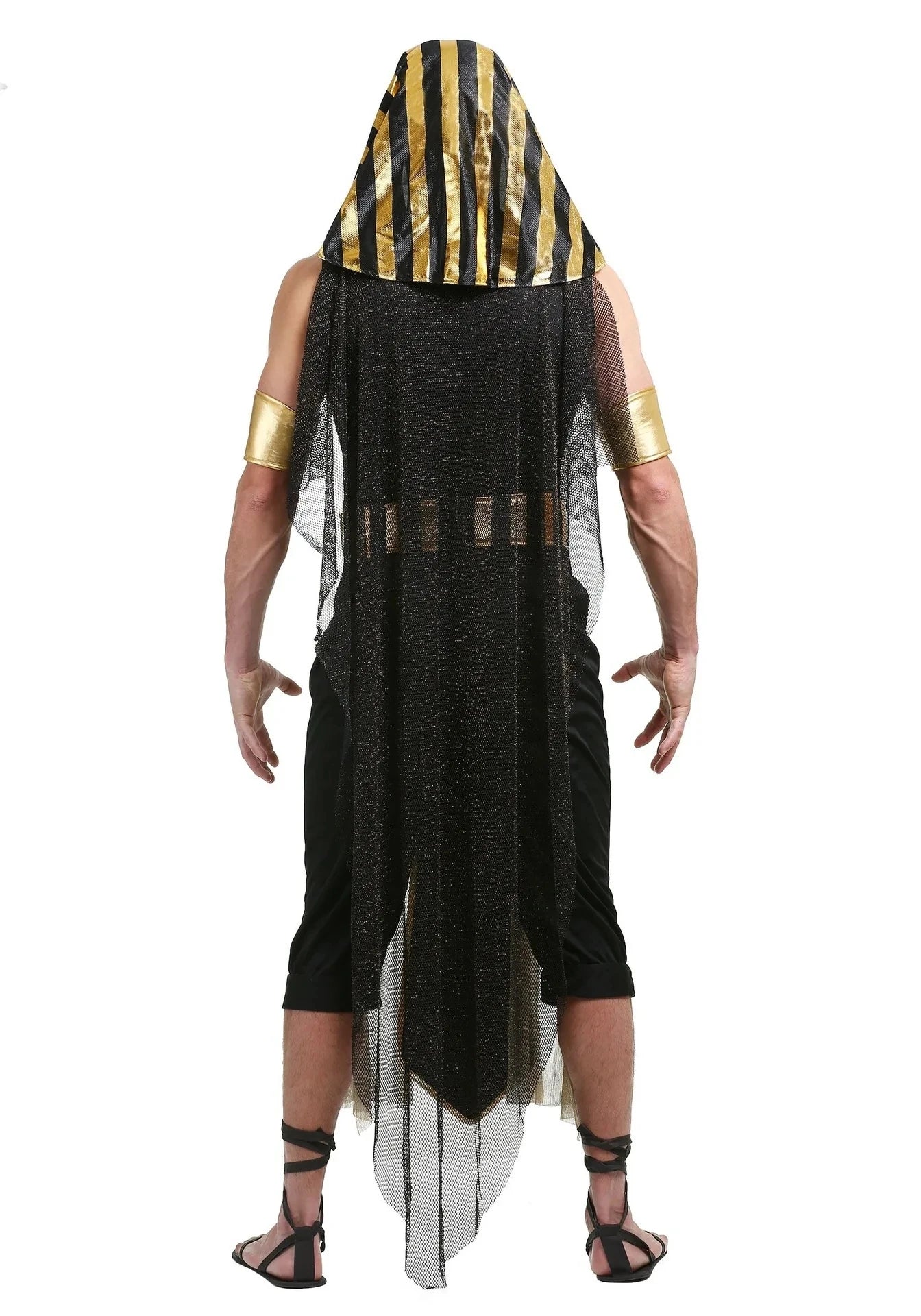 Pharaoh & Cleopatra Couple Costume – Egyptian King & Queen Cosplay Set