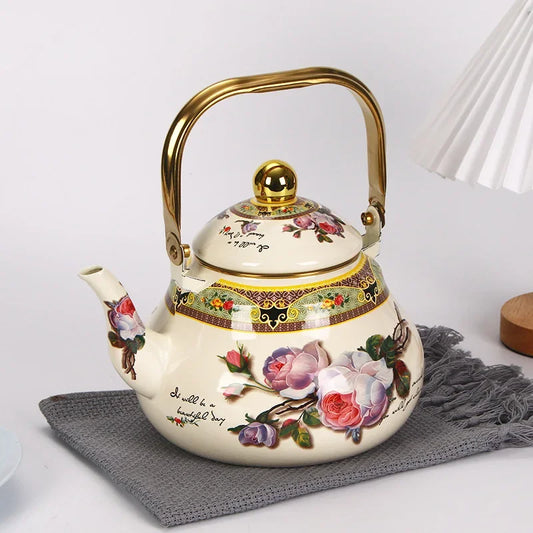 The Enamel Teapot – A Sip of Heritage, A Pour of Warmth