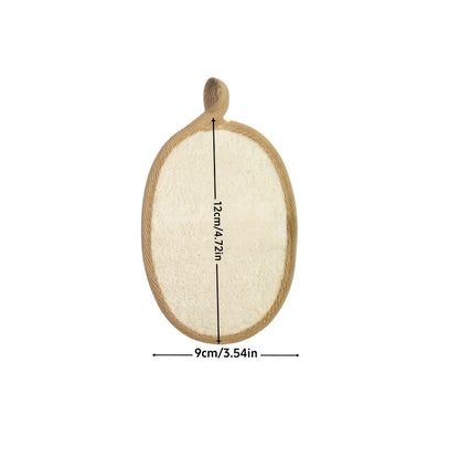Natural Loofah Body Scrubber Bath Exfoliating Sponge Soft Shower Brush Cleaner Pad Exfoliator Shower Puff Body Skin  Tool