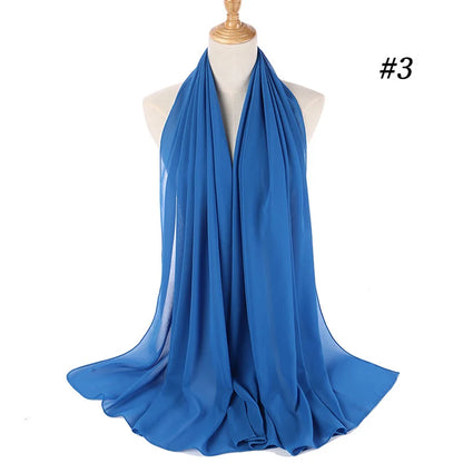 The Bubble Chiffon Hijab – Light as Air, Bold in Style