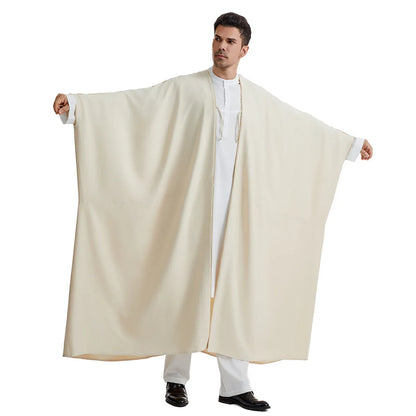 Ramadan Djellaba Eid Abayas Prayer Kaftan Men Muslim Open Abaya Turkey Arabic Cardigan Robe Morocco Jubba Thobe Islam Dishdasha