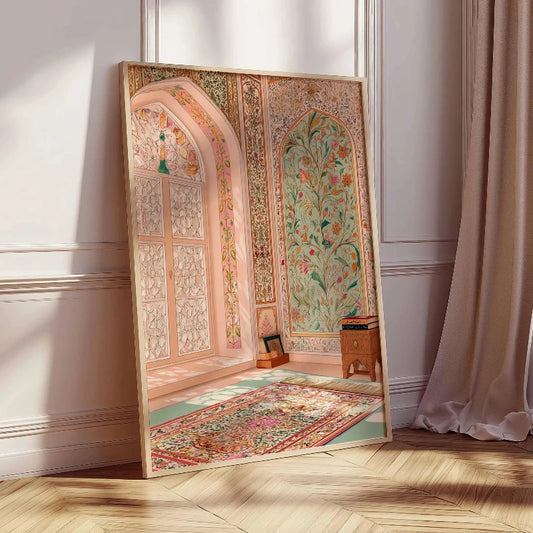 The Mosque Architecture Print – A Window to the Sacred in Your Home