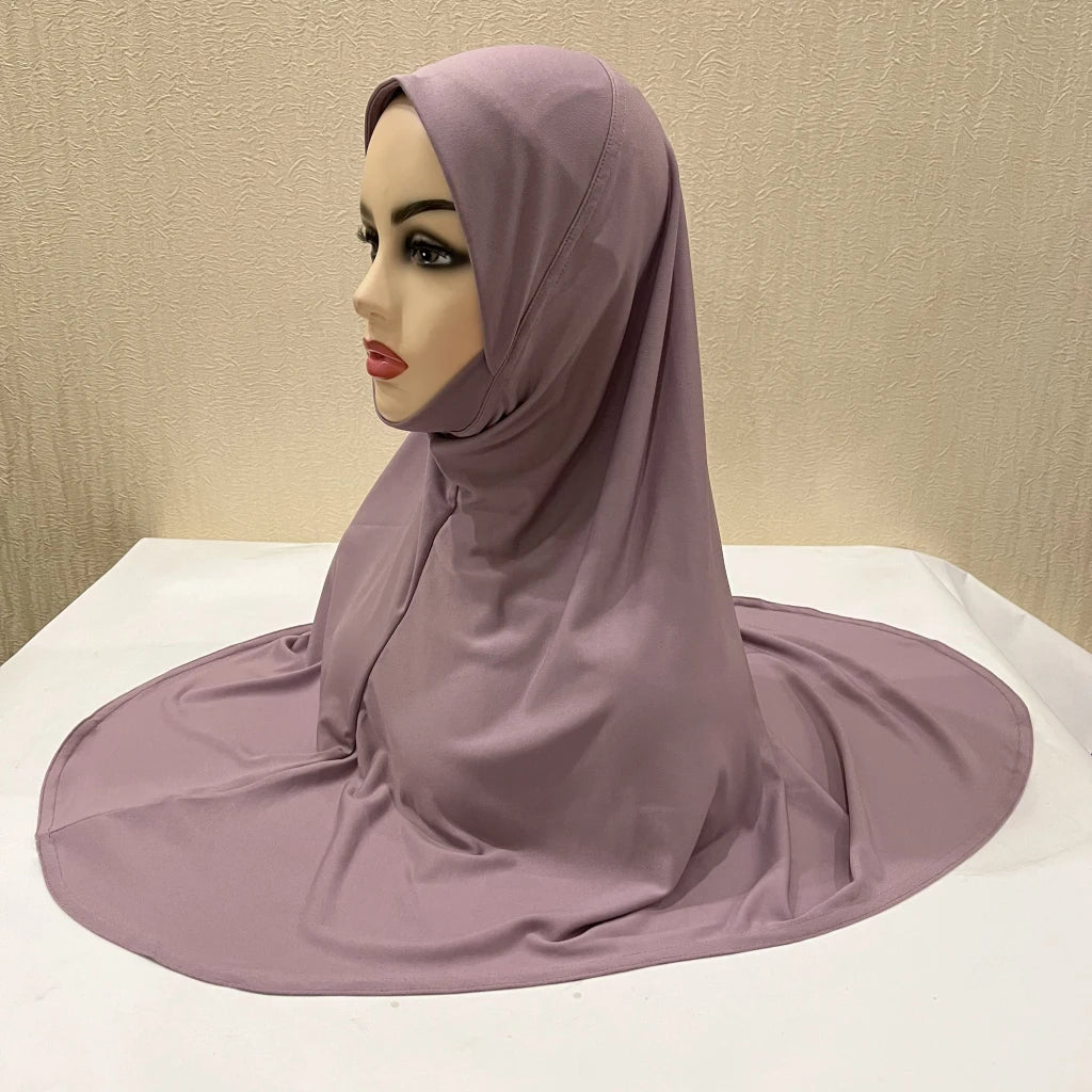 The Amira Pull-On Hijab – Full Coverage, Effortless Modesty