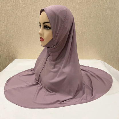 The Amira Pull-On Hijab – Full Coverage, Effortless Modesty
